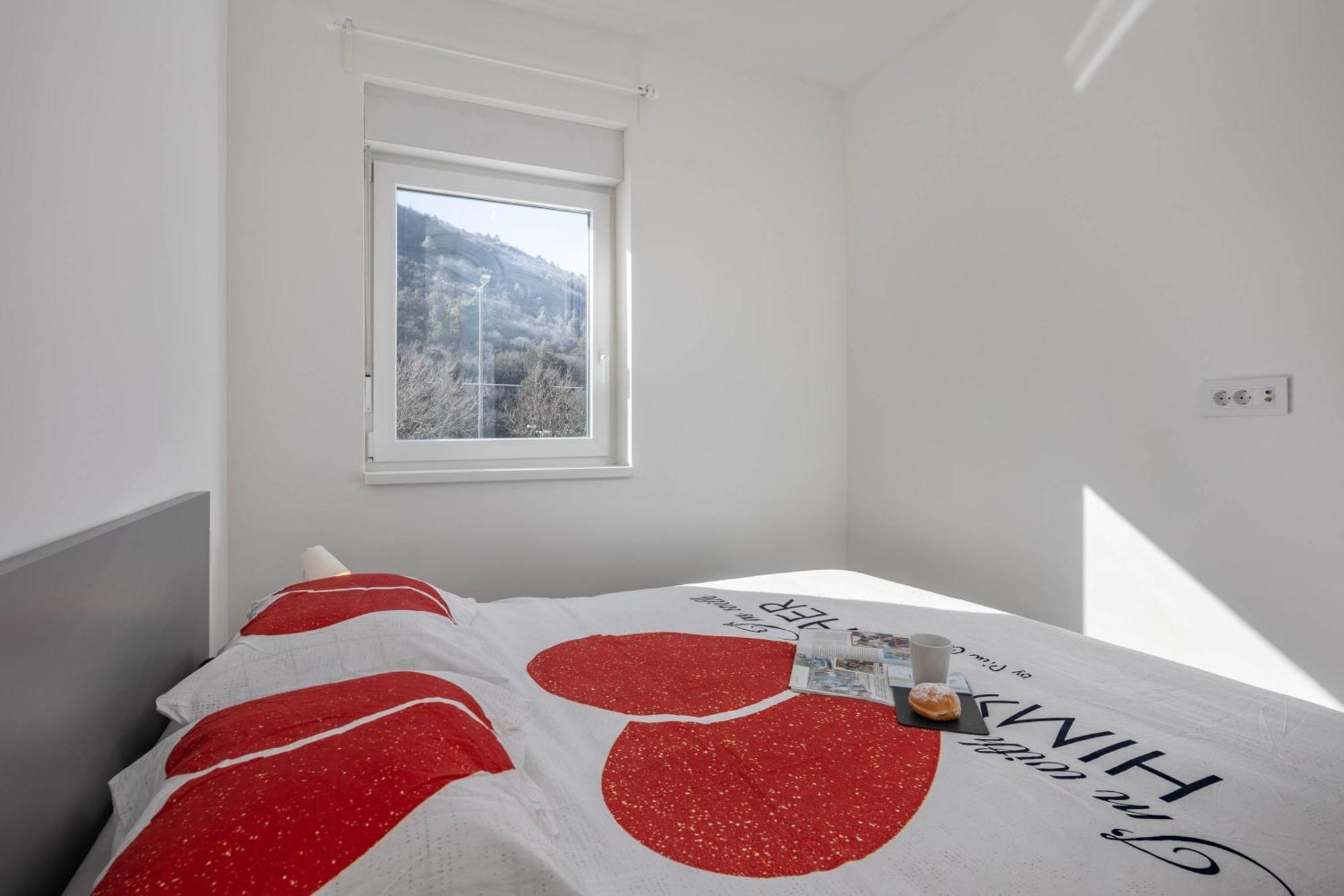 Seafront Villa Andrijana - Happy Rentals Plomin Exterior foto